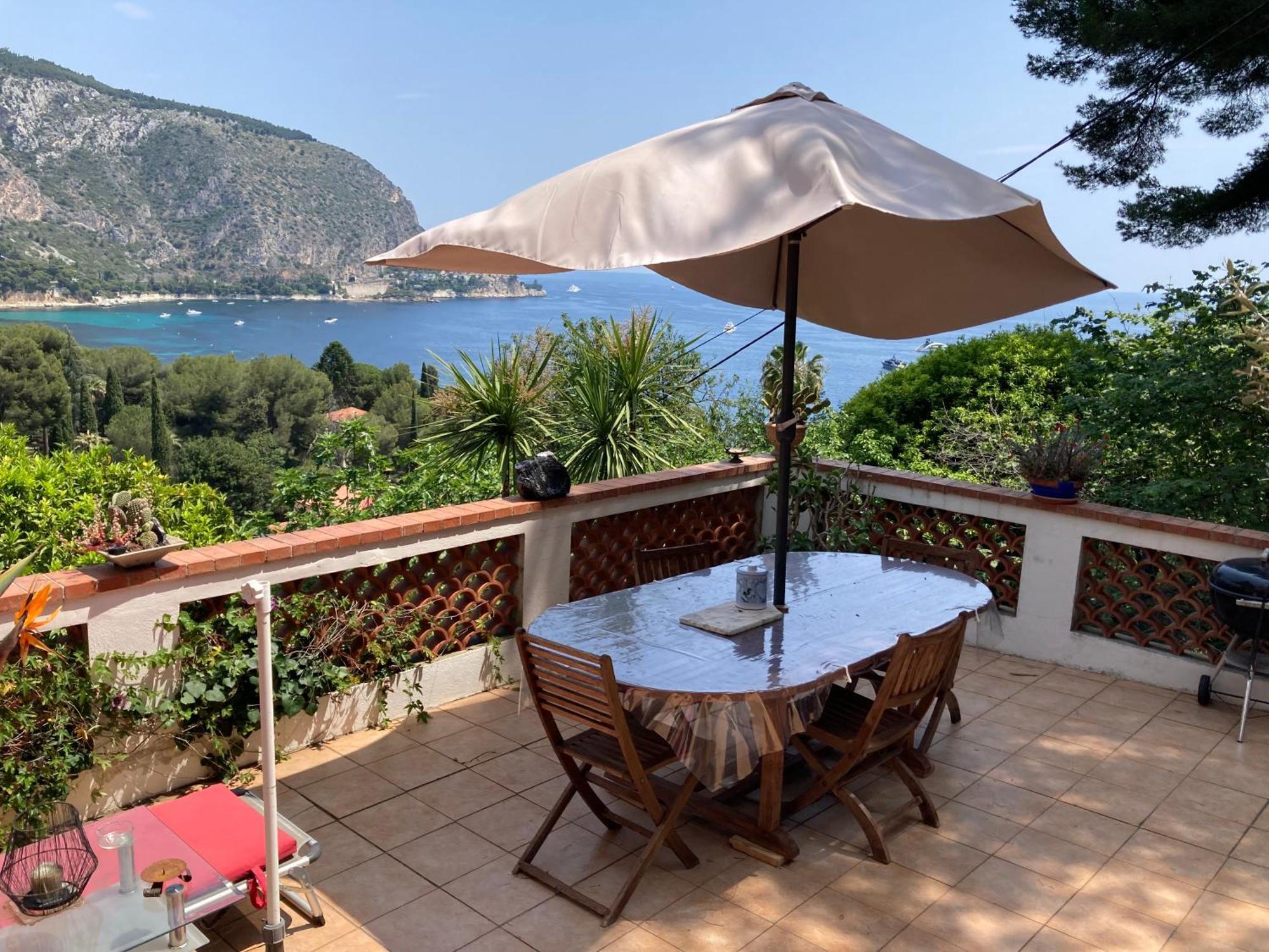 Appartement Independant Dans Villa Eze Bord De Mer Exterior photo
